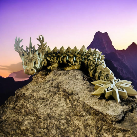 Goldie the flexi dragon